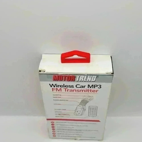 Motor Trend Wireless Car MP3 FM Transmitter Universal with Remote - Picture 4 of 8